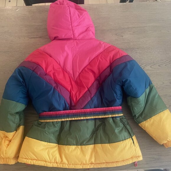 Farm RIO Cerrado Sky Reversible Puffer Jacket - Picture 4 of 4